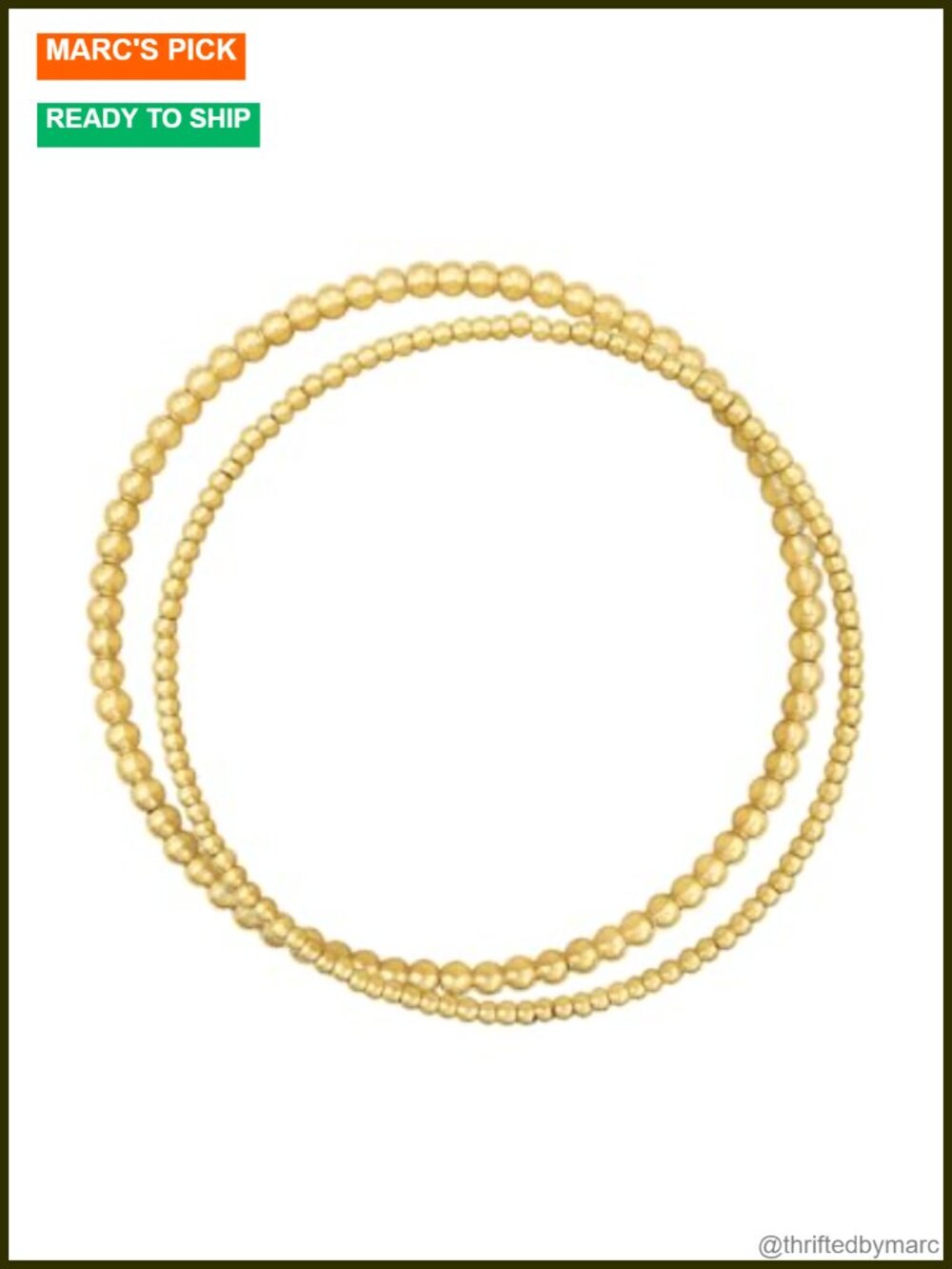 18k Gold Plated Elastic Bangle Bracelet Set Stackable Women
